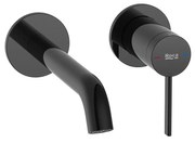 Вграден смесител за умивалник A5A359ECN0, титаниево черно