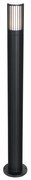 Умен външен стълб черен 80 см IP44 RGBW вкл. GU10 50mm - Boris
