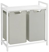 Кош за пране REX, бял