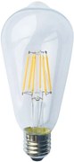 Лампа LED Filament E27 Edis 8W 2700K Dimmable  (10 τεμάχια)