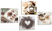Комплект картини – Натюрморт с кафе