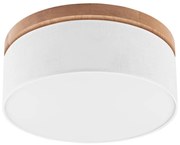 Brilagi - LED Плафон BELLADONNA 2xE27/15W/230V Ø 40 см бял/дъб