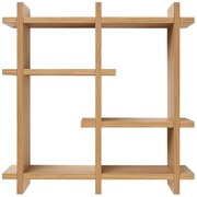 На няколко нива стенен рафт от декор от дъб в естествен цвят 40 cm Olsberg – House Nordic