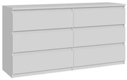 Комод с чекмеджета MAO, бял