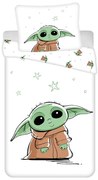 Памучно детско спално бельо за единично легло 140x200 cm Star Wars Baby Yoda - Jerry Fabrics