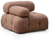 1-местен диван Bubble L1 - Кафяв Bouclette Brown
