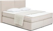 Бежово боксспринг легло 160x200 cm Olia Bold – Bonami Selection