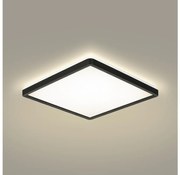 Brilagi - LED Лампа за баня ULTRA SLIM LED/18W/230V 30x30 см черен IP54