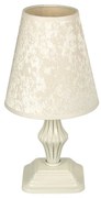 Настолна лампа АШЛИ, крем, абажур Галата Екрю, 1xE27