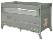 LORELLI Classic Кошара на 2 нива UP AND DOWN с падаща преграда ЛЕН ICEBERG GREEN TEDDY BEAR