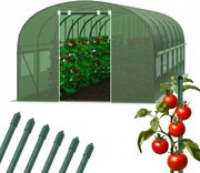 Голяма градинска оранжерия 3х6 м