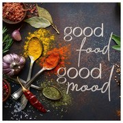 Картина върху стъкло 30x30 cm Mood – Styler