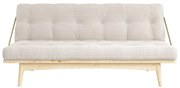 Променлив диван от велур /Натурален Folk Raw - Karup Design