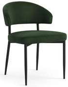 ИРИС Горско зелено (тъкан Вицторъя 68АЦ) - МОДЕРЕН ТАПИЦИРАН ЛОФТ СТОЛ ЗА ДНЕВНА/ ТРАПЕЗАРИЯ