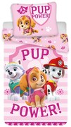 Памучно детско спално бельо за единично легло 140x200 cm Paw Patrol - Jerry Fabrics