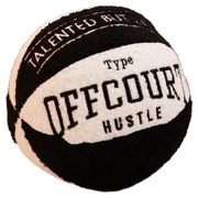 Декоративна възглавница от букле ø 25 cm Basketball – Mioli Decor