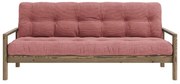 Розов разтегателен диван 205 cm Knob - Karup Design