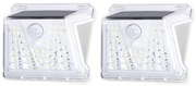 Aigostar - К-кт 2x LED Екстериорна соларна лампа със сензор LED/1,48W/3,7V IP65