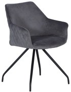 Трапезен стол KENDAL - тъмносив BF 2