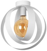 Плафон МАРТИС L, бял, 1xE27