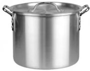 Алуминиева тенджера дълбока ф26x21см 11л (HY365) - Horecano