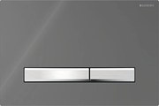 Geberit 115.788.SD.2-бутон за промиване Sigma50 24,6x16,4 cm антрацит/матов хром