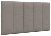 4019139 vidaXL Мека табла за легло Hanko, таупе, 80 см, плат