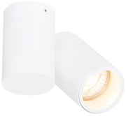 Дизайнерски таванен прожектор бял регулируем GU10 50mm - Michael