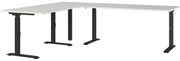 Работна маса с регулируема височина 200x240 cm Agenda – Germania