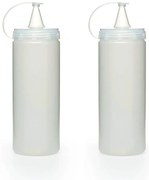 Комплект 2 бр оливерници Hermia 283PLN1204, Пластмаса, Прозрачен