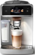 Кафеавтомат Philips Café Aromis 8000 EP8757/20, 1500W, 15 bar, 1.5 л, 54 напитки, LatteGo Pro, SilentBrew, BrewExtract, Quiet Mark, Тъчскрийн, HomeID, Сив