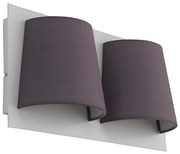 Eglo 97625 - LED стенено осветително тяло SERRVALLE 2xLED/5,4W/230V