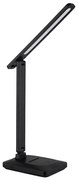 Globo 58481S - LED настолна лампа LORNA, 3W, 5V, 1800 mAh, черна