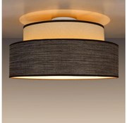 Плафон GRACE 1xE27/60W/230V Ø 40 см кремав/кафяв