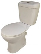 Моноблок ICC 6236P NEW, седалка и капак, порцелан, бял, 75.5x67.5x35.5см
