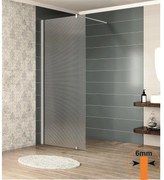 Статичен параван за душ кабина ICS 113FS/90 NEW, 90х200см