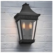 Hinkley HK-CHAPEL-HILL7-MB - Екстериорна лампа CHAPEL HILL 2xE14/40W/230V IP44