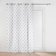 Завеса в бяло и синьо 140x240 cm Geokid – douceur d'intérieur