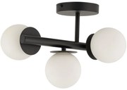 Полилей за повърхностен монтаж AVOLA 3xG9/12W/230V черен