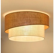 Brilagi - таванно осветително тяло SHINE 1xE27/15W/230V, Ø 50 см, беж/крем