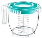 Dunya - Пластмасова купа миксер с капак 2.2л (10200)