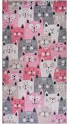 Розов детски килим 160x230 cm Silly Cats – Vitaus