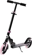 Lionelo - Детска тротинетка LUCA черна/розова