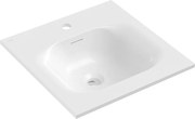 Mexen Vela мивка за вграждане в плот 46 x 46,5 см, бял гланц - 25234500
