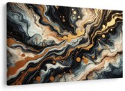 Картина на платно – Златен хаос