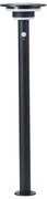 Brilliant - LED соларна лампа с сензор GARVINA LED/3W/3,7V 85 см IP44 черна