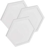 Комплект 3x RGBIC димируеми LED панели 1,8W 230V Wi-Fi Tuya