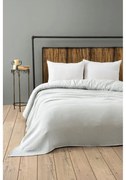 Светлосиво муселиново покривало за легло 220x250 cm Muslin – Mijolnir