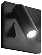 Ideal Lux - LED стенен спот LITE LED/3W/230V CRI 90 черен