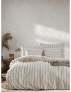 Бежово-кремаво двойно спално бельо 200x200 cm Hamilton – Mijolnir